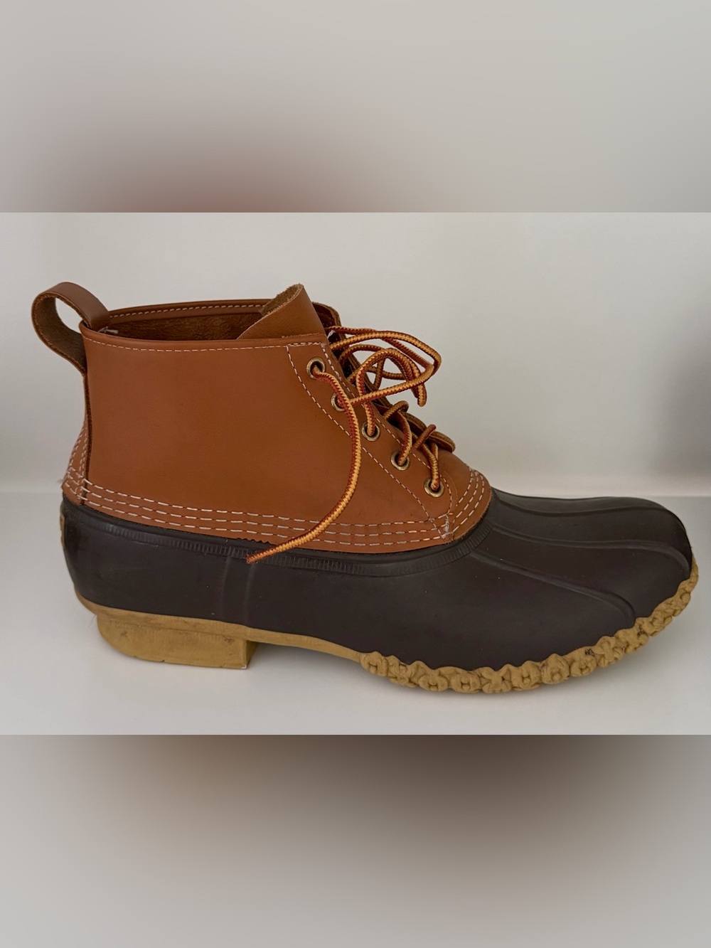 LL BEAN Duck Boots Men’s Size 12 MADE IN USA - Picture 2 of 11